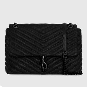 Large Edie bag in all black